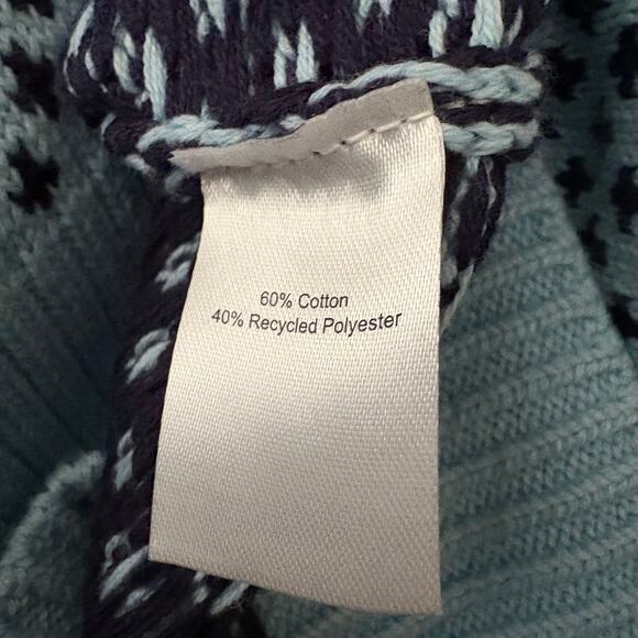 Long Wharf Supply Edgartown SeaWell Crewneck Sweater XL Men’s Carolina Blue - Picture 4 of 5